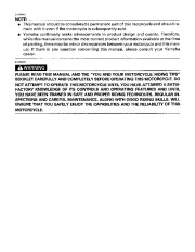 1998 Yamaha XJ600SK XJ600SC Owners Manual page 7